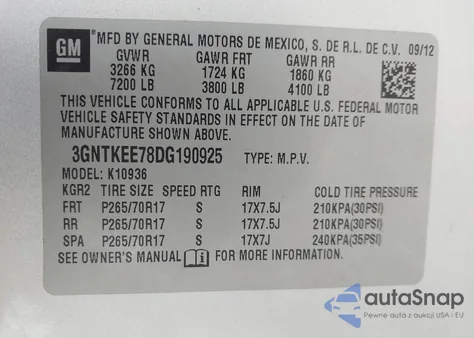 2013 Chevrolet Avalanche Ls from USA, damaged, VIN 3GNTKEE78DG190925